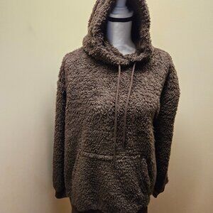 Women's Pullover Fuzzy Oversize Fleece Sweatshirt